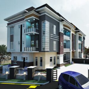 Luxury 2 Bedroom Semi-Detached Duplex (3 Units)
